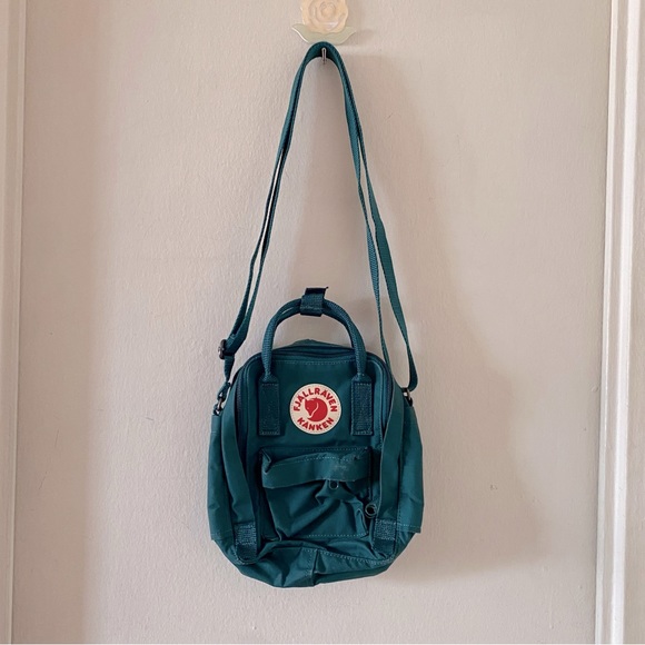 Fjallraven Bags Fjallraven Green Mini Sling Crossbody Bag Poshmark
